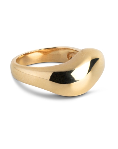Enamel Copenhagen - Agnete Ring - Large - Guldfarvet